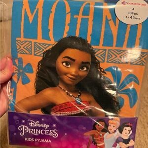 Disney Moana Kids Pyjama - Blue and Orange